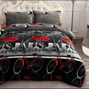 Fleece comforter Queen